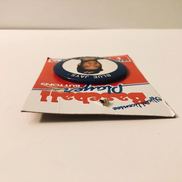 Vtg Roberto Alomar Baseball Player Button Toronto  Blue Jays - Picture 11 of 13